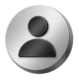 3D silver avatar icon, decorative, shown on the FAQ page