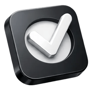3D checkmark confirmation icon featured on the Stone Fundvale about page